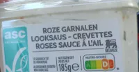 Crevettes roses sauce à l'ail