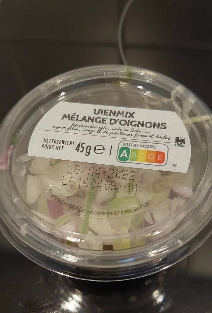 Mélange d'oignons