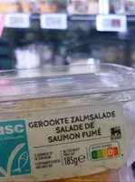 Gerookte zalmsalade / Salade de saumon fumé
