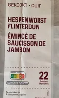 Émincé de Saucisson de jambon