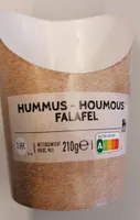 Houmous falafel