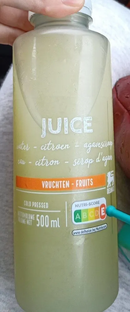 Juice - water, citroen, agavesiroop