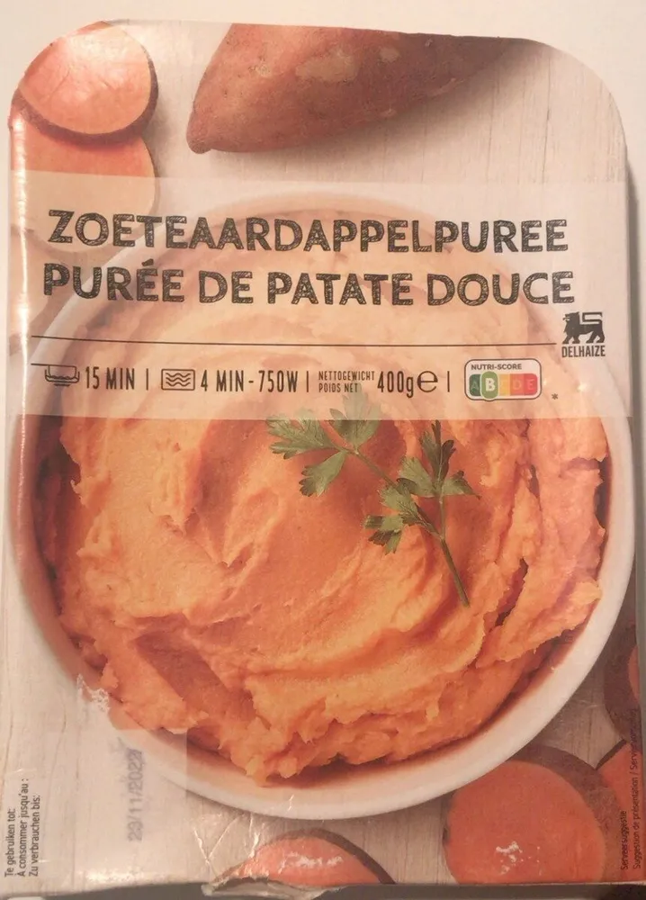 Purée à la patate douce