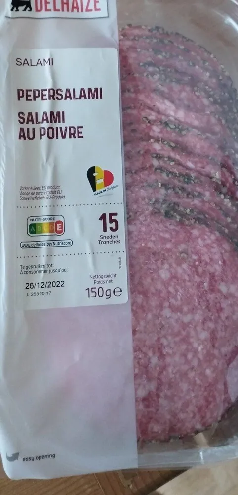 Salami au poivre