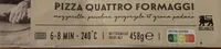 Pizza quattro fromaggi