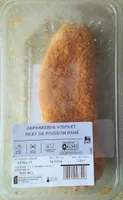 Filet de poisson pané