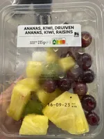 Ananas, kiwi, druiven / Ananas, kiwi, raisins