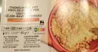 Gratin au céleri rave et poireaux