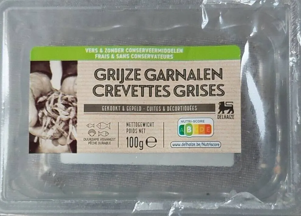 crevettes grises