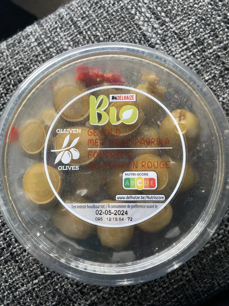 Olijven met paprika