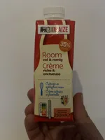 Crème riche et onctueuse