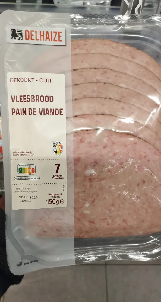Vleesbrood / Pain de viande
