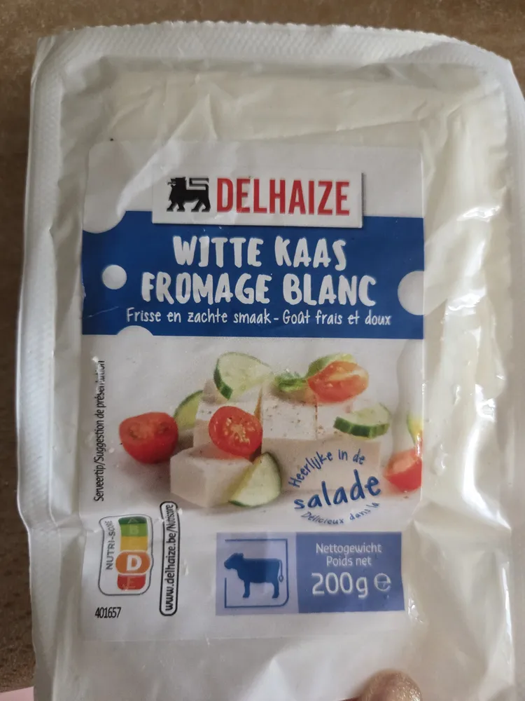 Fromage blac salade
