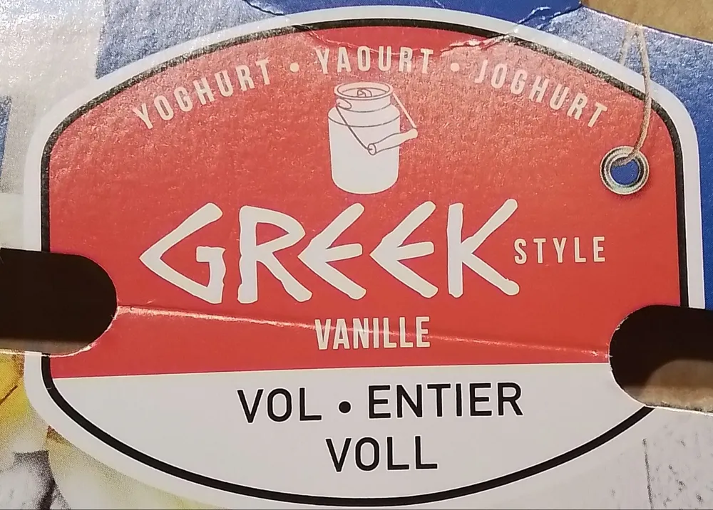 Greek Style Yoghurt Vanille