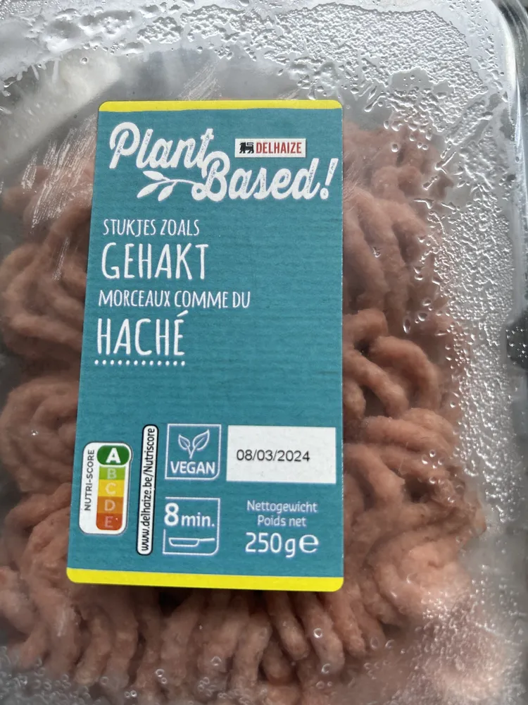 Vegan Stukjes Zoals Gehakt