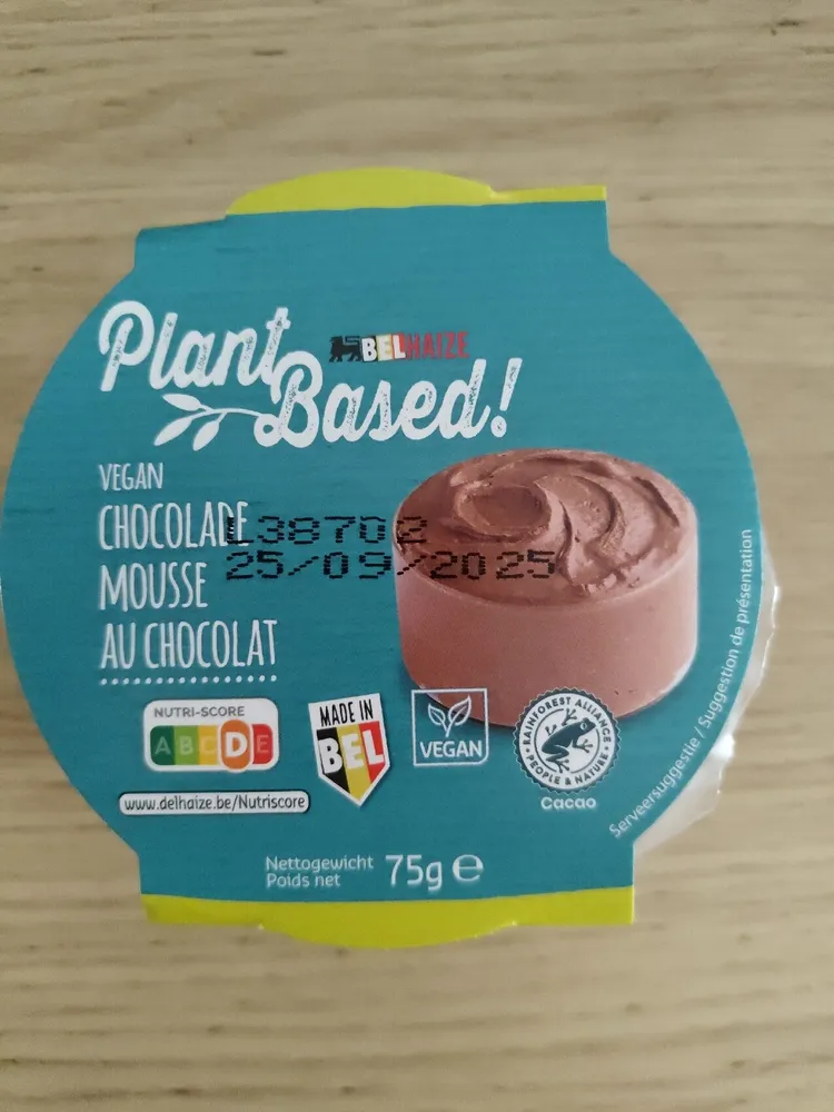 Vegan mousse au chocolat