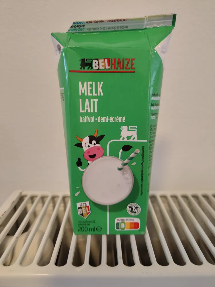 Melk halfvol