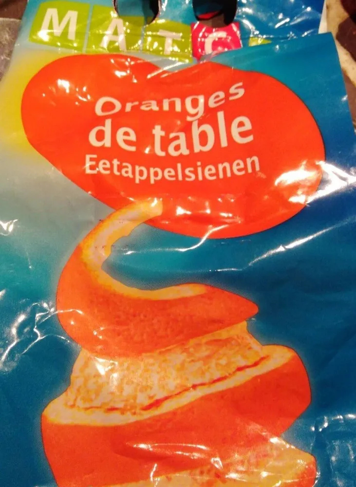 Orange de table