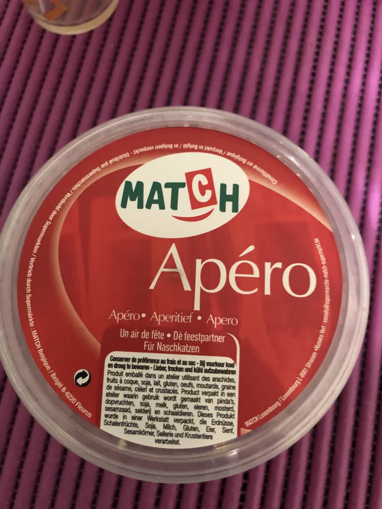 Apéro mendiant avec raisin