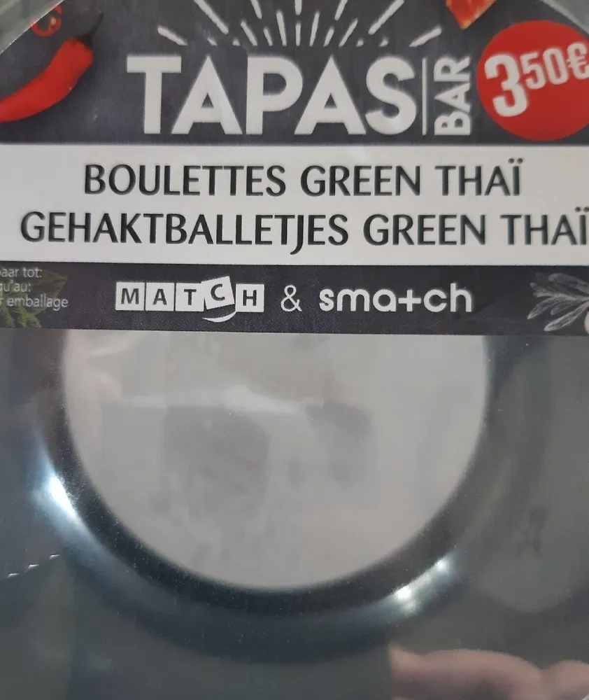 Boulettes Green Thaï