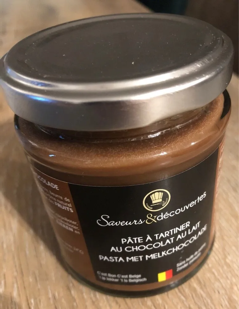 Pâte a tartiner au chocolat au lait