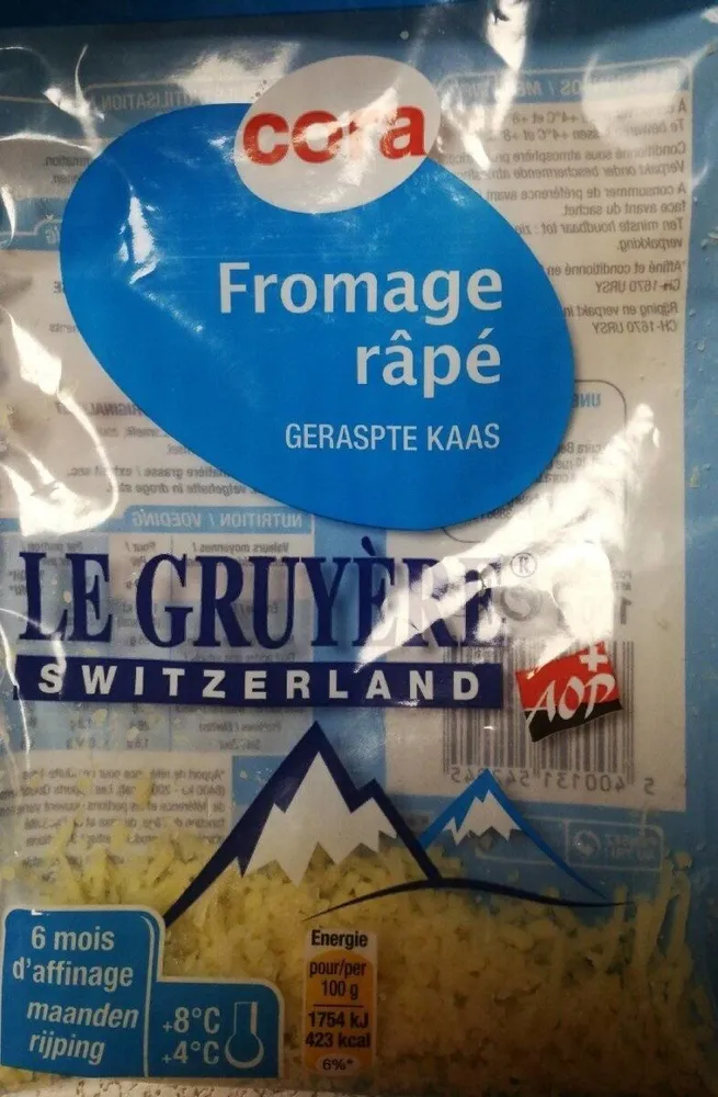Fromage râpé