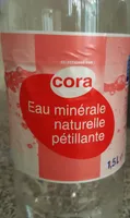 Eau minérale naturelle pétillante