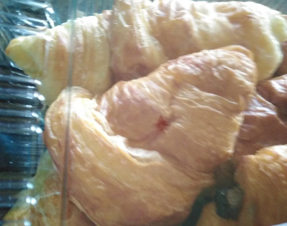 3 croissants + 3 pains au choco