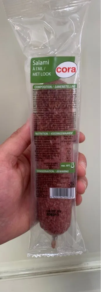 Salami à l'ail