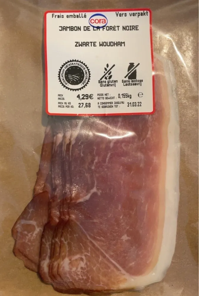 Jambon de la foret noire