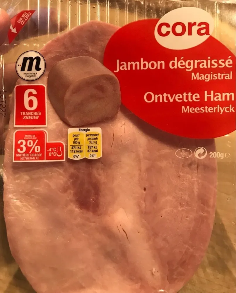 Jambon dégraissé magistral