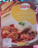 Emincés de volaille,saveur de provense,riz