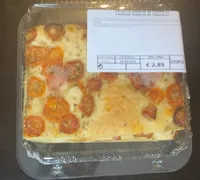 Foccacia tranches de tomates