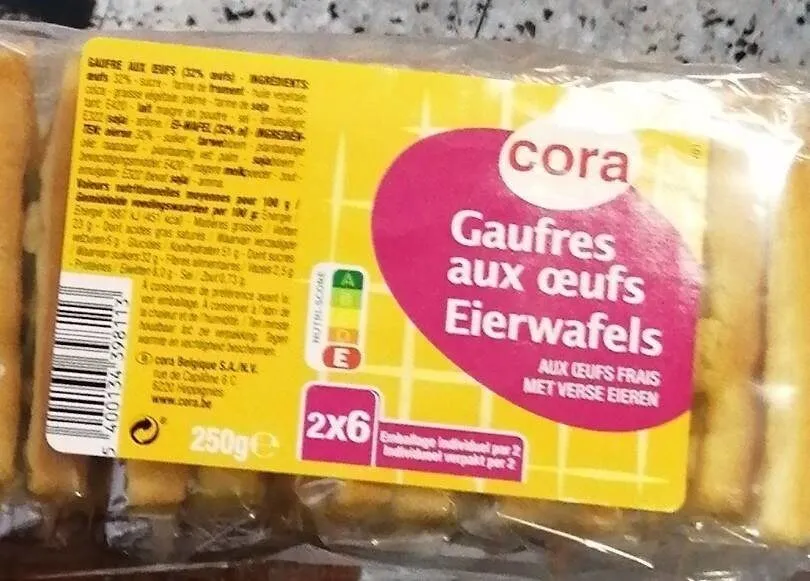 Gaufres aux œufs eierwafels