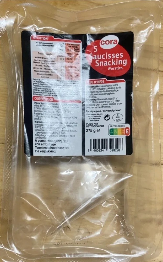 5 Saucisses