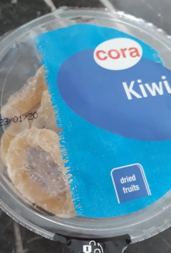 Tranches de kiwi déshydratée