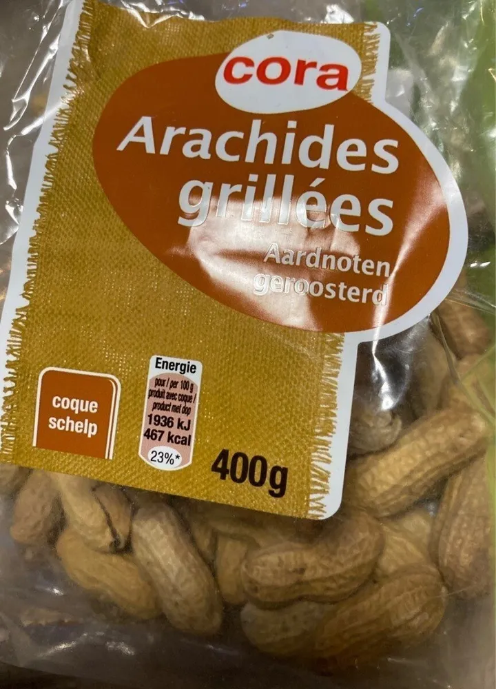 Arachides grillées