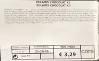 Eclairs chocolat