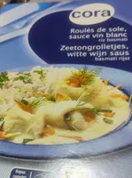 Roulés de sole sauce vin blanc riz basmati
