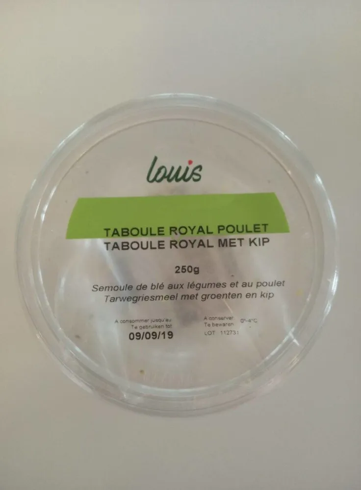 Taboulé royal poulet