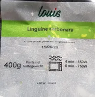 Louis (Delhaize) - Linguine Carbonara