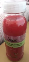 Jus pomme poire framboise