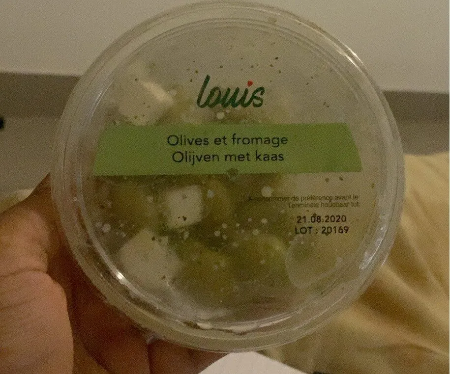 Olives et fromage