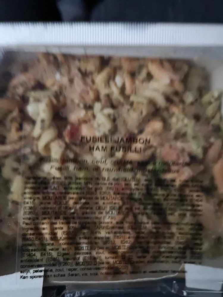 Fusilli jambon