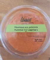 Hummus aux poivrons