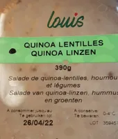 Quinoa lentilles