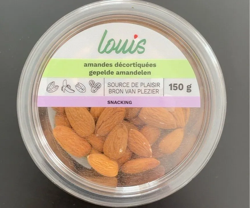Amandes décortiquées