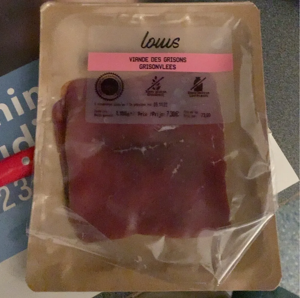 Viande des grisons