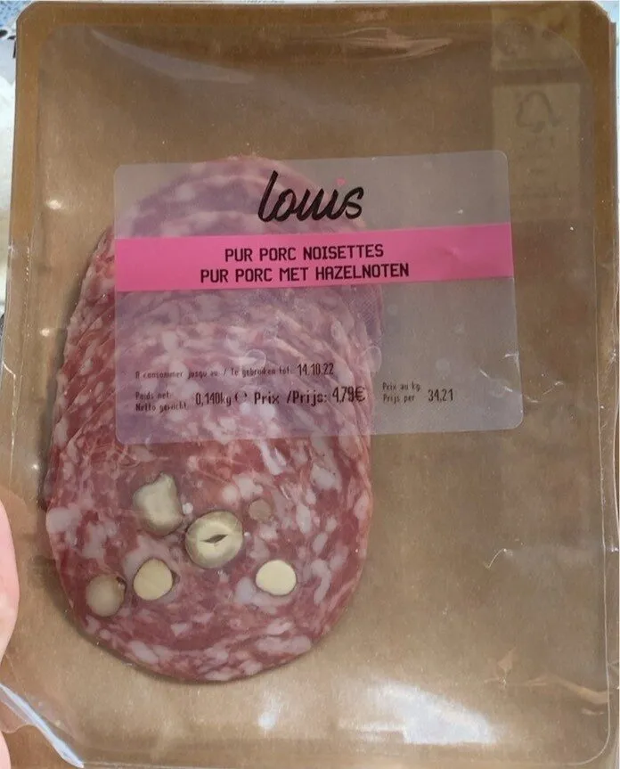 Pur porc noisettes