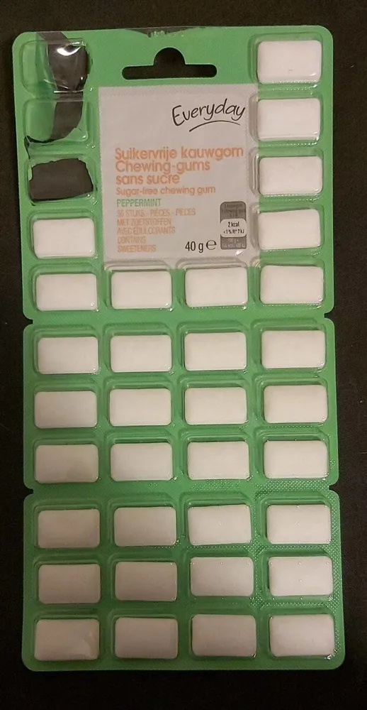 Chewing-gum sans sucre Peppermint